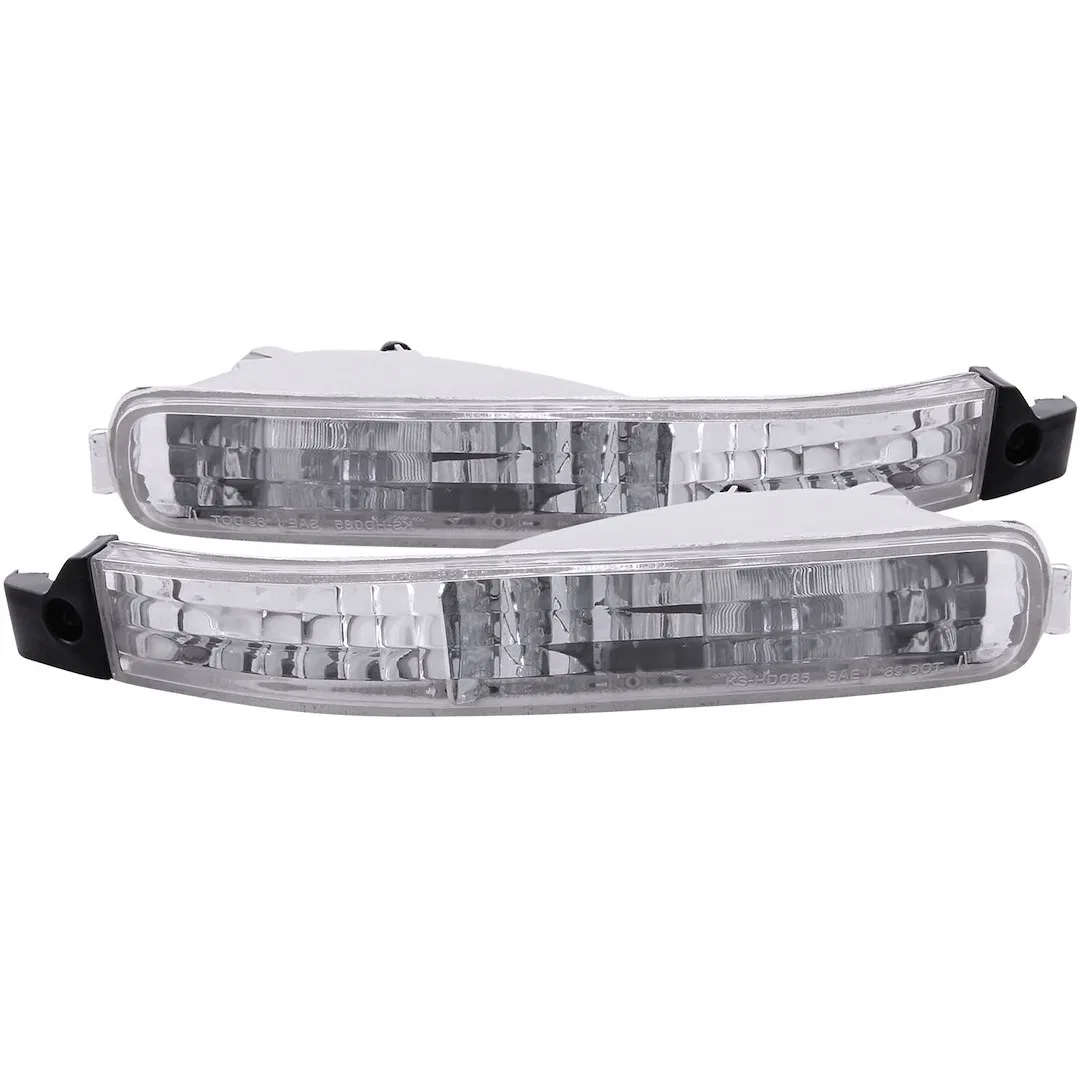 511007 – ANZO Parking/ Turn Signal Light Assembly, Clear Lens With Amber Reflectors Set Of 2